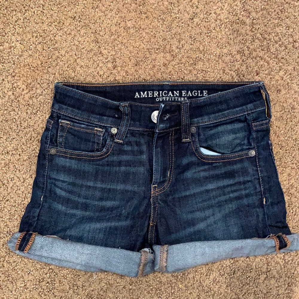 american eagle jean shorts